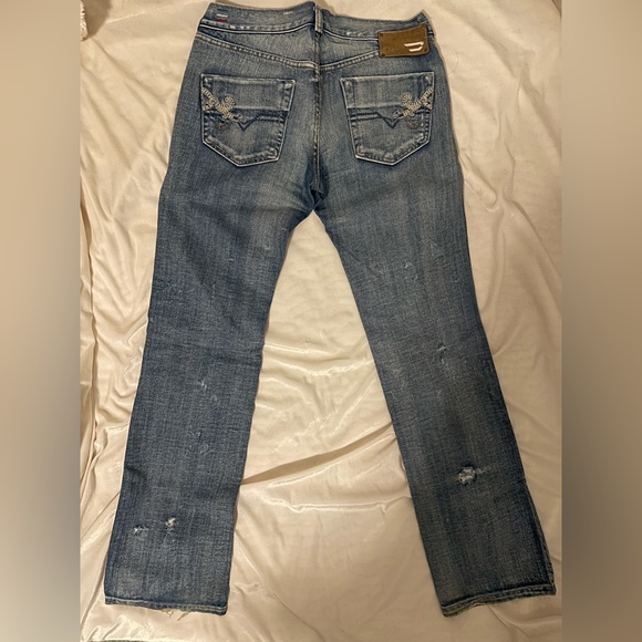 Diesel “Doozy” Jeans with Embroidery. W26 L30 straight-skinny - Picture 3 of 4